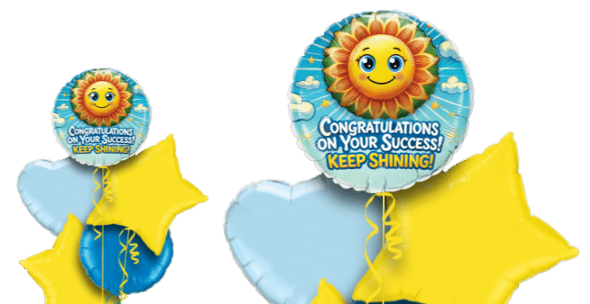 Congratulations Keep Shining Balloon