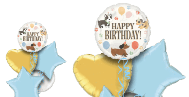 Birthday Dogs Balloon
