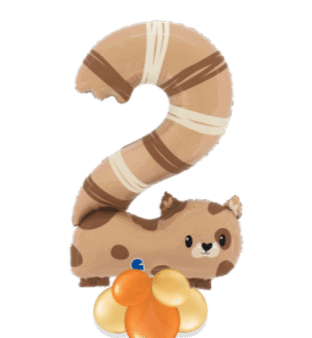 Number 2 Cat Balloon