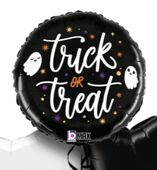 Ghostly Trick Or Treat Balloon