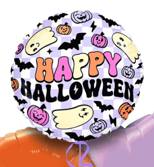 Halloween Happy Ghosts Balloon