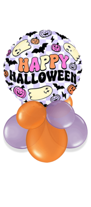 Halloween Happy Ghosts Balloon