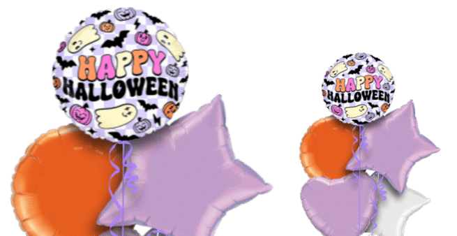 Halloween Happy Ghosts Balloon