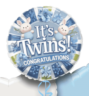 It's Twins Boys Balloon