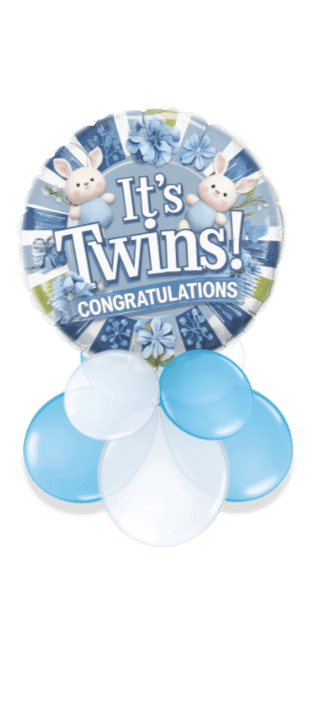 It's Twins Boys Balloon