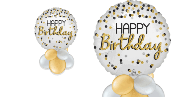 Birthday Glitz Jumbo Balloon