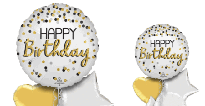 Birthday Glitz Jumbo Balloon