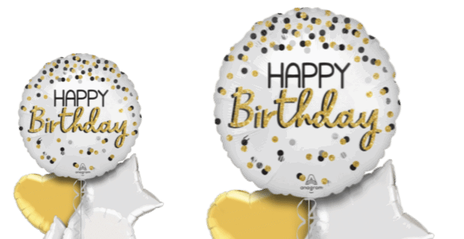 Birthday Glitz Jumbo Balloon