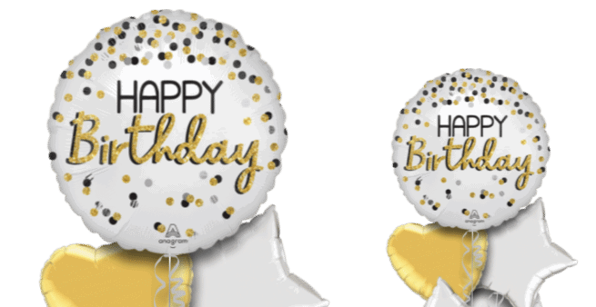 Birthday Glitz Jumbo Balloon