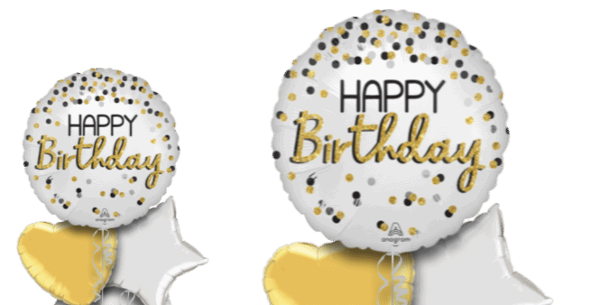 Birthday Glitz Jumbo Balloon