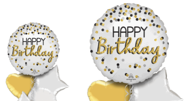 Birthday Glitz Jumbo Balloon