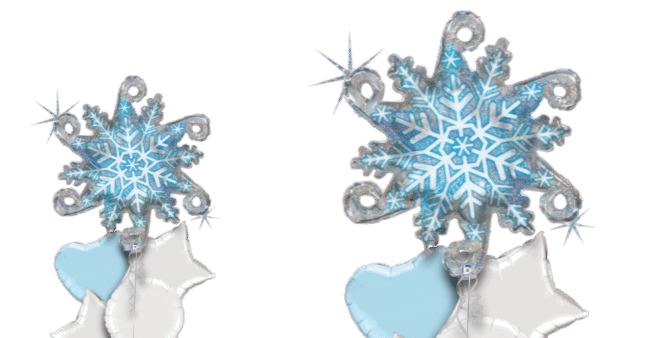Sparkle Snowflake Balloon