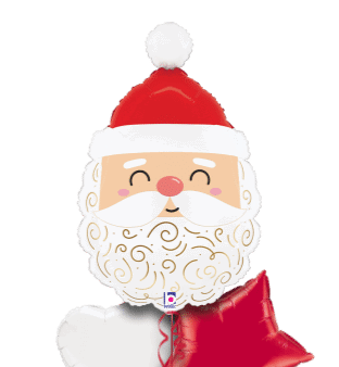 Jolly Santa Balloon