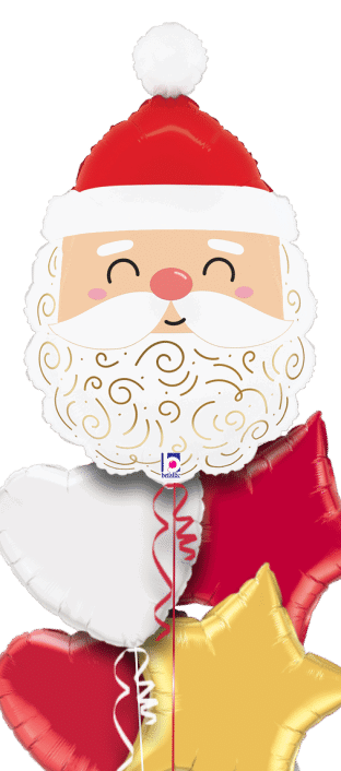 Jolly Santa Balloon
