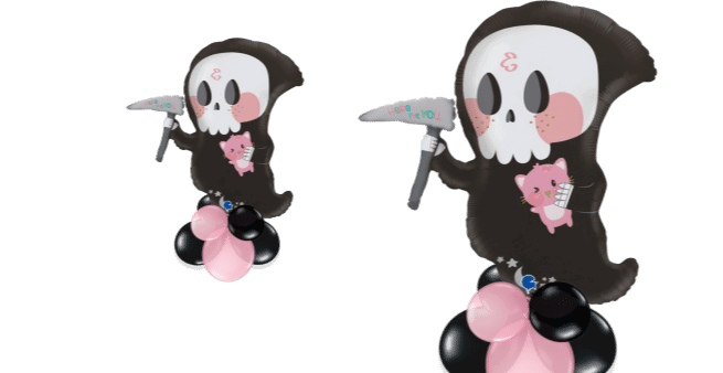 Cute Grim Reaper Balloon