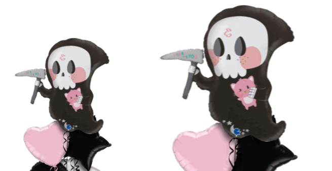 Cute Grim Reaper Balloon