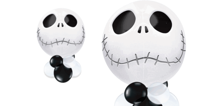 Jack Skellington Orbz Balloon