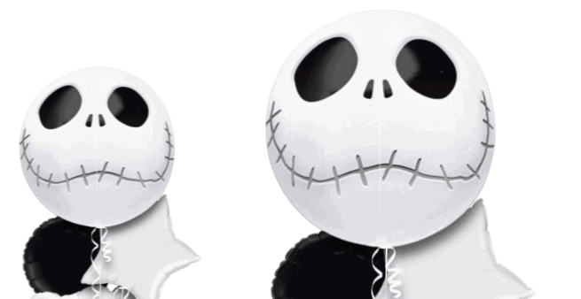 Jack Skellington Orbz Balloon