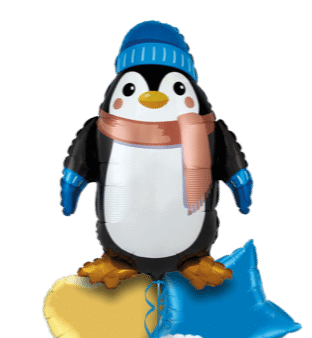 Winter Penguin Balloon