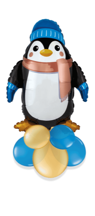 Winter Penguin Balloon