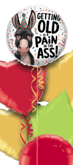Getting Old is a Pain in the Ass! Balloon