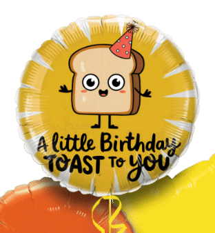 Birthday Toast Balloon