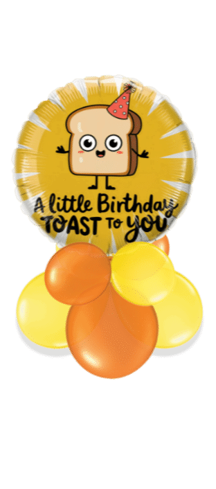Birthday Toast Balloon