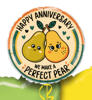 We Make a Perfect Pear Balloon