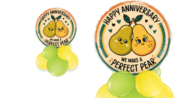 We Make a Perfect Pear Balloon