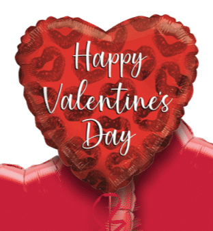Valentines Kisses Balloon