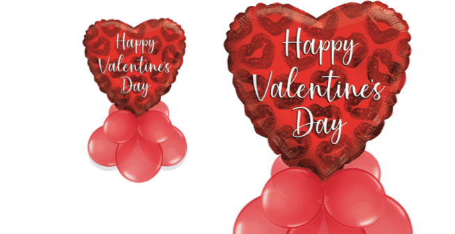 Valentines Kisses Balloon
