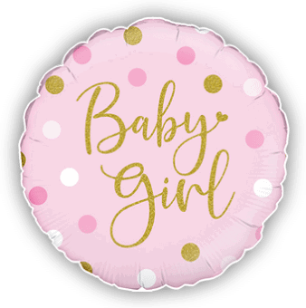 Baby Girl Pink Dots