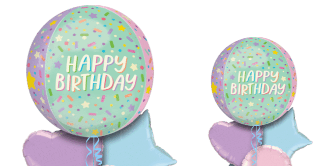 Birthday Sprinkles Orbz Balloon
