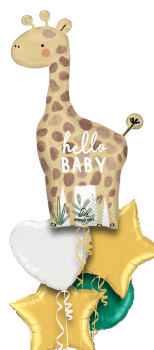New Baby Giraffe Balloon