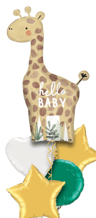 New Baby Giraffe Balloon