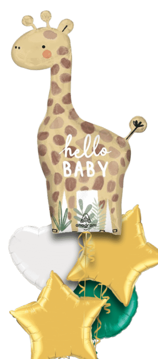 New Baby Giraffe Balloon