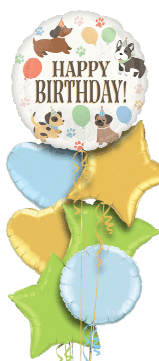 Jumbo Puppy Birthday Balloon