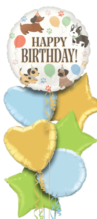 Jumbo Puppy Birthday Balloon