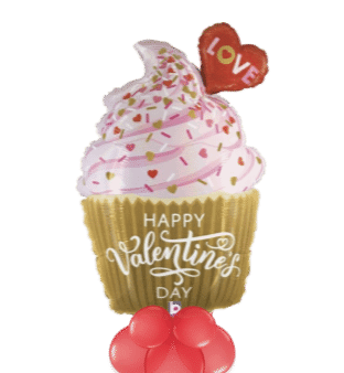 Valentines Cupcake Balloon