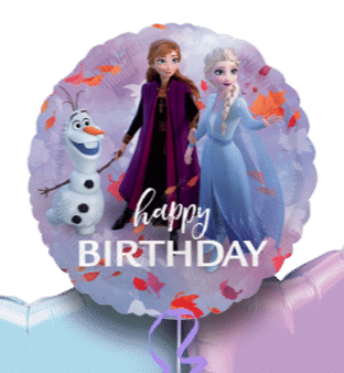 Birthday Frozen Balloon