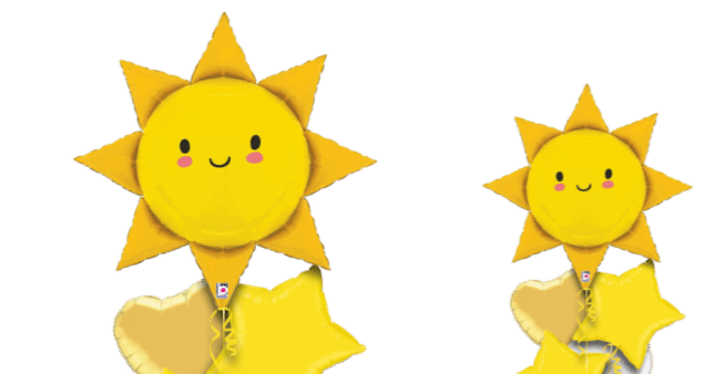 Bright Happy Sun Balloon