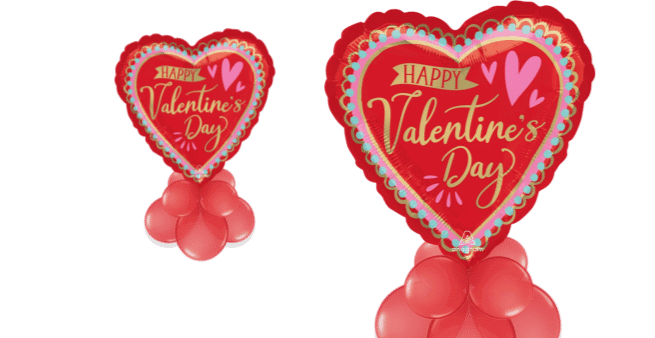 Valentines Jumbo Heart Balloon