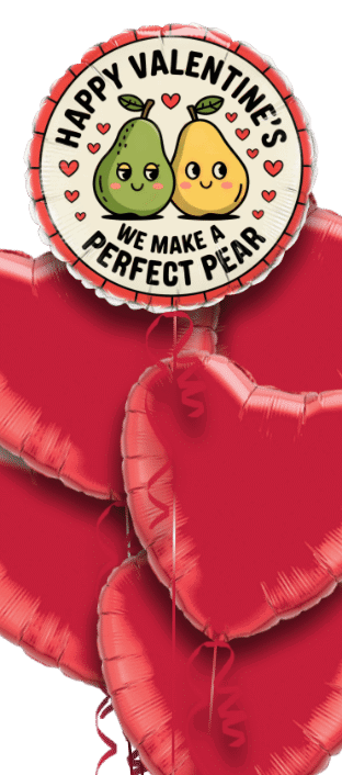 Valentine's Perfect Pear Balloon