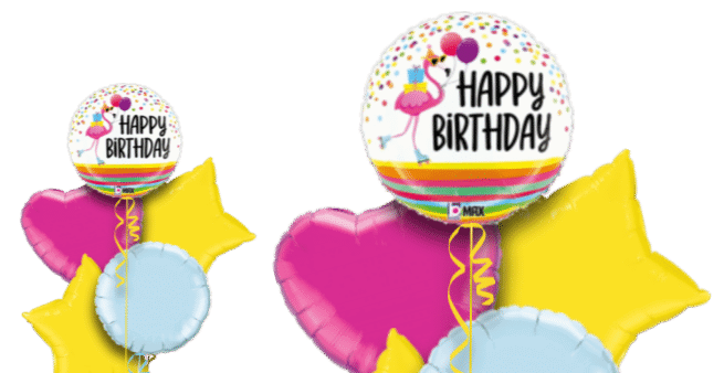 Flamingo Fun Birthday Balloon