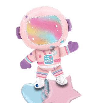 Space Girl Astronaut Balloon
