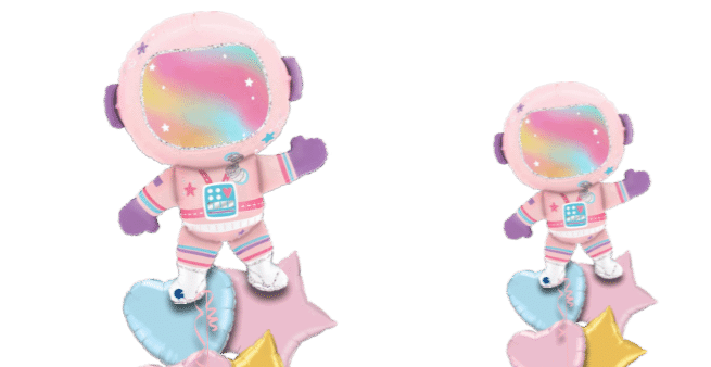 Space Girl Astronaut Balloon