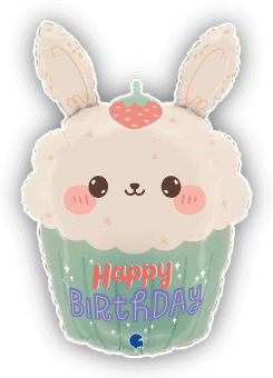 Birthday Bunny Cuipcake