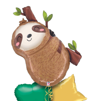 Happy Sloth Balloon