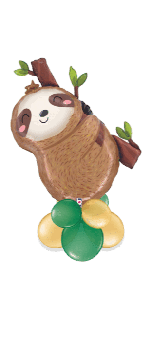 Happy Sloth Balloon