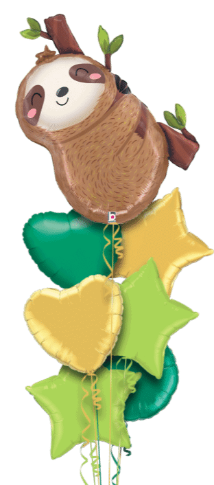 Happy Sloth Balloon